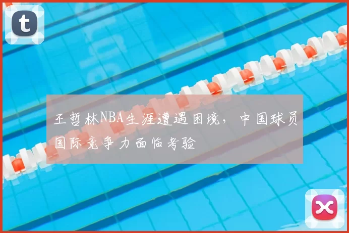 王哲林NBA生涯遭遇困境,中国球员国际竞争力面临考验