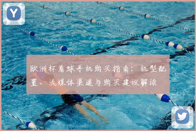欧洲杯看球手机购买指南：机型配置、流媒体渠道与购买建议解读